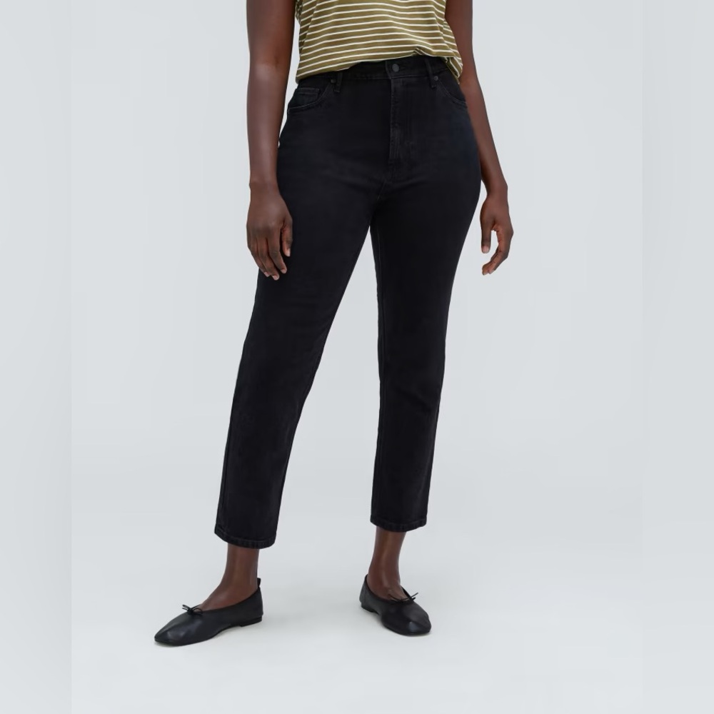 Everlane The Curvy Cheeky Hourglass Jean - Inseam 26.5" - 32 Ankle/Crop